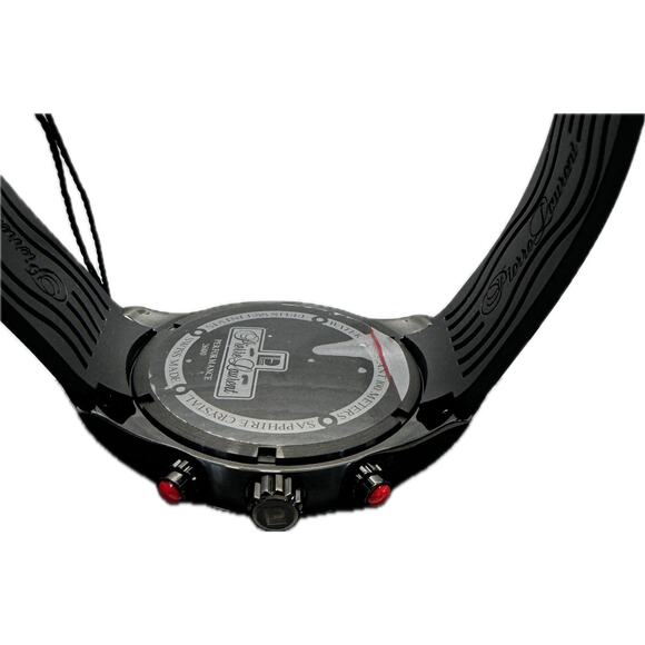 Pierre Laurent Men's Performance Swiss Chronograph Watch 45mm Luxury NWT $850 - Picture 7 of 13